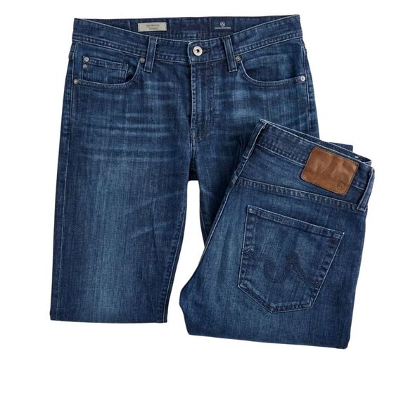 AG Adriano Goldschmied The Protege Straight Leg Jeans Men's 32x32 Stretch Dark B - Picture 4 of 8